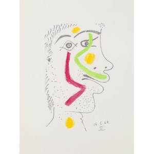 Pablo Picasso (1881, Málaga – 1973, Mougins), From the series Le Goût du Bonheur (The Taste of Happiness), 1970