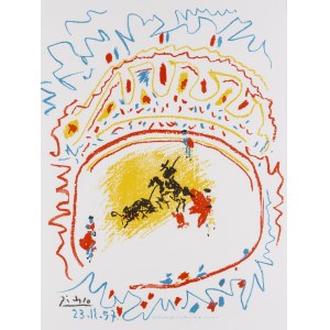 Pablo Picasso (1881, Málaga – 1973, Mougins), Bullfighting (La Tauromachie), 1982