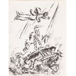 Marc Chagall (1887, Loźno, près de Vitebsk - 1985, Saint-Paul-de-Vence), « Shakespeare : La Tempête », 1975