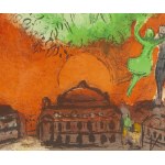 Marc Chagall (1887 Łoźno k. Witebska - 1985 Saint-Paul-de-Vence), L’opéra, 1954