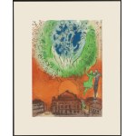 Marc Chagall (1887 Łoźno k. Witebska - 1985 Saint-Paul-de-Vence), L’opéra, 1954