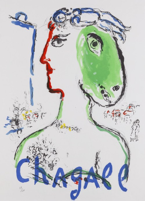 Marc Chagall (1887 Łoźno k. Witebska - 1985 Saint-Paul-de-Vence), 