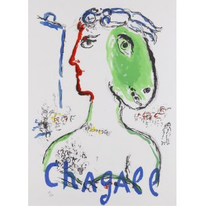 Marc Chagall (1887, Loźno, près de Vitebsk - 1985, Saint-Paul-de-Vence), « L'Artiste Phénix », 1972