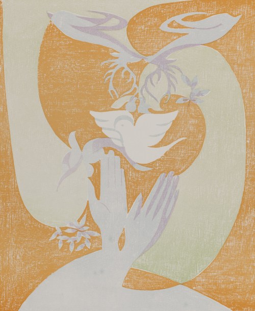 Benn Bencion Rabinowicz (1905 Białystok - 1989 Paryż), Gołąbek pokoju