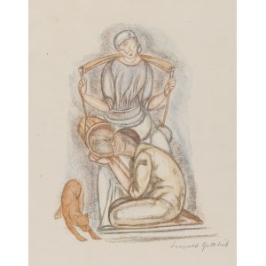 Leopold Gottlieb (1879, Drohobych - 1934, Paris), « La Miséricorde », 1920