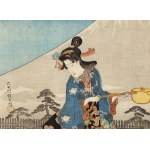 Ando Hiroshige (1797 - 1858 ), Kamegiku