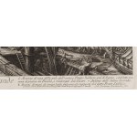 Giovanni Battista Piranesi (1720, Mogliano Veneto - 1778, Rome), « Veduta del Porto di Ripa Grande » tirée de la série « Vedute di Roma », vers 1753
