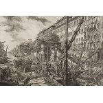 Giovanni Battista Piranesi (1720, Mogliano Veneto - 1778, Rome), « Veduta del Porto di Ripa Grande » tirée de la série « Vedute di Roma », vers 1753
