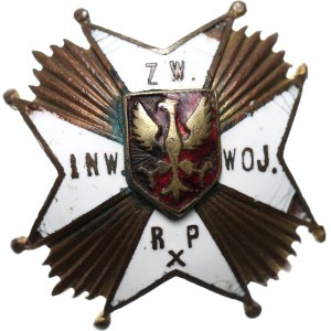 Polska, II RP, odznaka Związku Inwalidów Wojennych RP