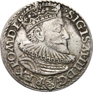 Zygmunt III Waza, trojak 1592, Malbork