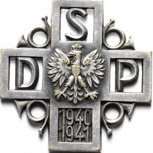 Polska, II RP, Odznaka 2 Dywizji Strzelców Pieszych w Szwajcarii