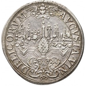 Niemcy, Augsburg, Ferdynand III, talar 1641, Augsburg, ładny egzemplarz