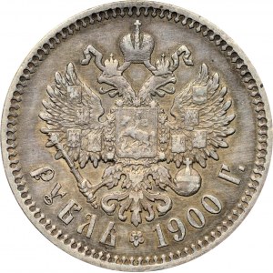Rosja, Mikołaj II, 1 rubel 1900 FZ