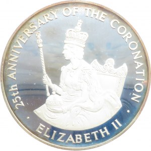 Jamajka, Elżbieta II, 25 dolarów 1978, 25-lecie panowania królowej 1953-1978