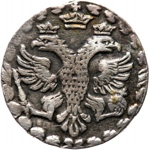 Rosja, Piotr I, ałtyn (3 kopiejki)1704, rzadka moneta w bardzo ładnym stanie