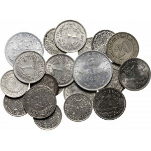 Niemcy, XIX-XX wiek, lot drobnych monet 20 pfennigów do 1 marki - 21 sztuk