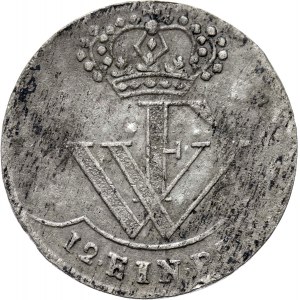 Niemcy, Prusy, Fryderyk Wilhelm I, 1/12 talara 1736 EGN, Berlin