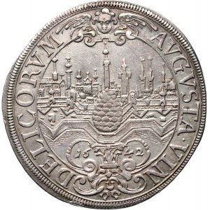 Niemcy, Augsburg, Ferdynand III, talar 1642, Augsburg