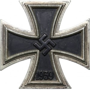 Niemcy, Krzyż żelazny 1939, II wojna światowa, 1 klasa, nakrętka sygn. L/21