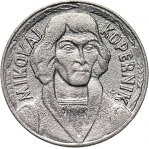 Polska, 10 złotych 1968, Mikołaj Kopernik, szary metal, falsyfikat z epoki
