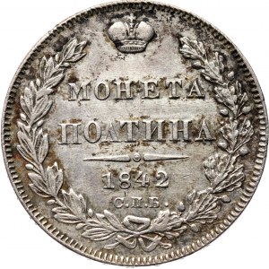 Rosja, Mikołaj I, połtina 1842 A Cz, Petersburg