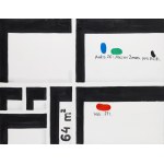 Wilhelm Sasnal (nar. 1972, Tarnów), „64 m²“, triptych, 2000–2001