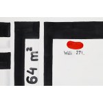 Wilhelm Sasnal (nar. 1972, Tarnów), „64 m²“, triptych, 2000–2001