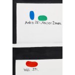 Wilhelm Sasnal (nar. 1972, Tarnów), „64 m²“, triptych, 2000–2001