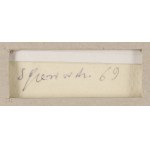 Stefan Gierowski (1925, Częstochowa – 2022, Warsaw), Untitled, 1969
