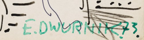 Edward Dwurnik (1943 Radzymin - 2018 Warszawa), 