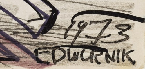 Edward Dwurnik (1943 Radzymin - 2018 Warszawa), 