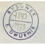 Edward Dwurnik (1943 Radzymin – 2018 Varšava), „Rekonvalescenti“ ze série „Zeď“, 1973