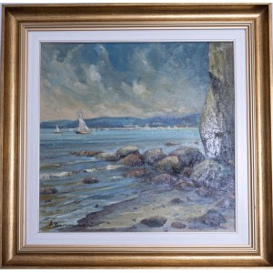 Artur Baranowski (b. 1958), View of Orłowo from the Cliff, 2018