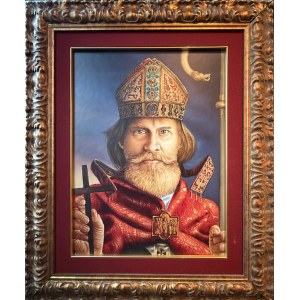Krzysztof Izdebski-Cruz (geb. 1966), Der heilige Stanislaus, Schutzpatron Polens, 2025