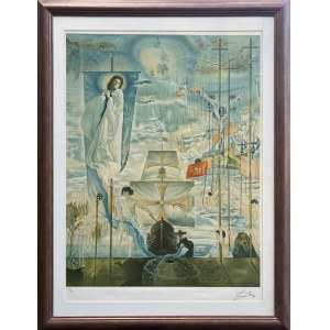 Salvador Dalí (1904–1989), Objavenie Ameriky Krištofom Kolumbom