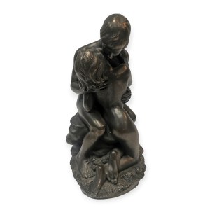 Statuetta in bronzo Adamo ed Eva