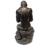 Statuetta in bronzo Adamo ed Eva