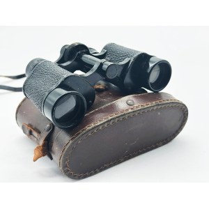 British Sir John Bennett binoculars in their original case