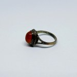 Vintage Silver Ring with Carnelian