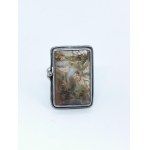Aragonite Ring, 925 Silver