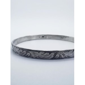 Warmet Bangla Bracelet, Silver
