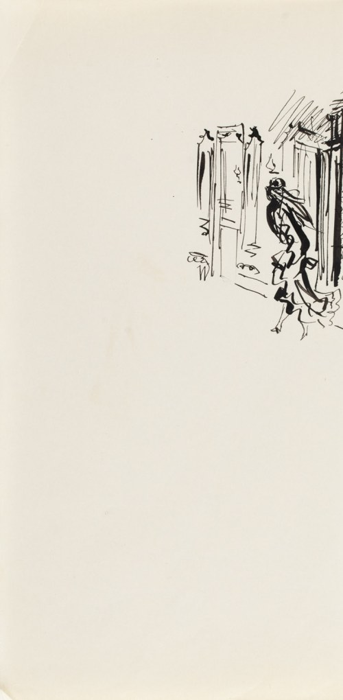 Antoni Uniechowski (1903 Wilno - 1976 Warszawa), Panna Izabela (projekt winiety do 