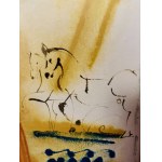 Salvador Dalí (1904-1989), „Hołd dla Wenecji - Basilique de San Marco et Campanile” 1974-1975
