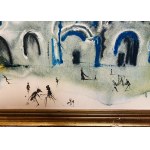 Salvador Dalí (1904-1989), „Hołd dla Wenecji - Basilique de San Marco et Campanile” 1974-1975
