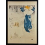 Henri de Toulouse-Lautrec (1864-1901), Praca z teki Elles (Strona tytułowa/Frontispice) lata 70-te XX w. (1896)