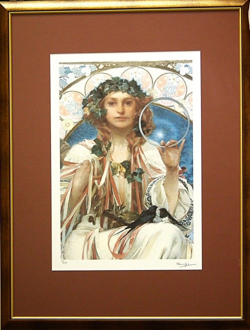 Alfons Mucha (1860-1939), Slavia (Słowianka) lata 70 XX w. (1908)