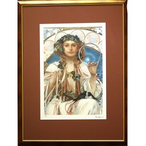 Alfons Mucha (1860–1939), *Slavia* (The Slavic Woman), 1908
