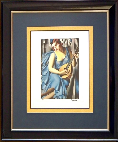 Tamara Łempicka (1898-1980), La Musicienne, 1996