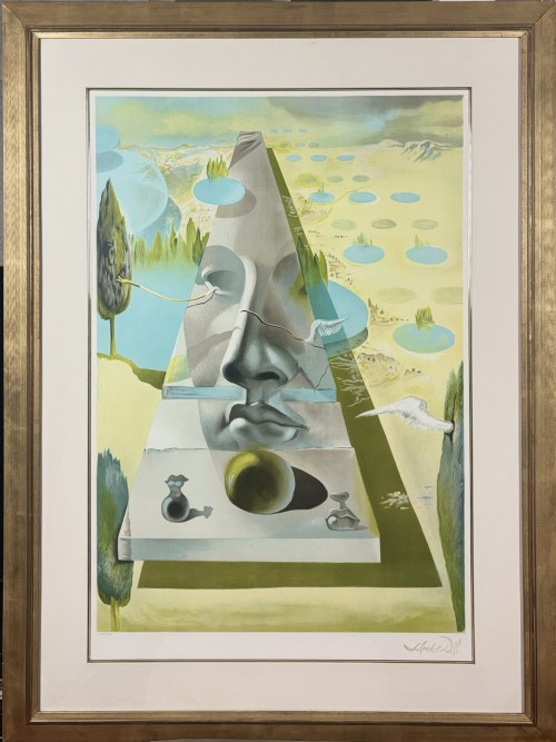 Salvador DALÍ (1904-1989), Afrodyta z Knidos Praksytelesa (L'Aphrodite de Cnide de Praxitèle) 1988