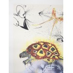 Salvador DALÍ (1904–1989), “The Mock Turtle’s Story” (“The Story of the Little Turtle”), from the series *Alice in Wonderland* by Lewis Carroll, 1981–1984 (1969).
